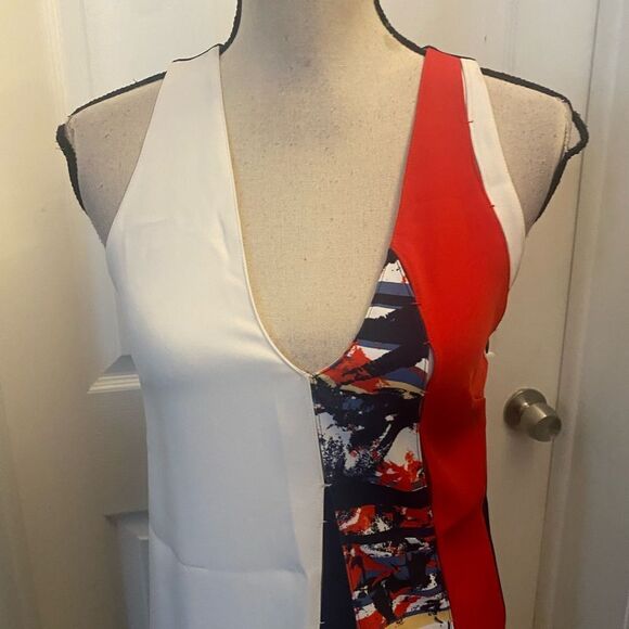 Sachin + Babi Boca Chica Geo midi dress, size 4 - Picture 5 of 12